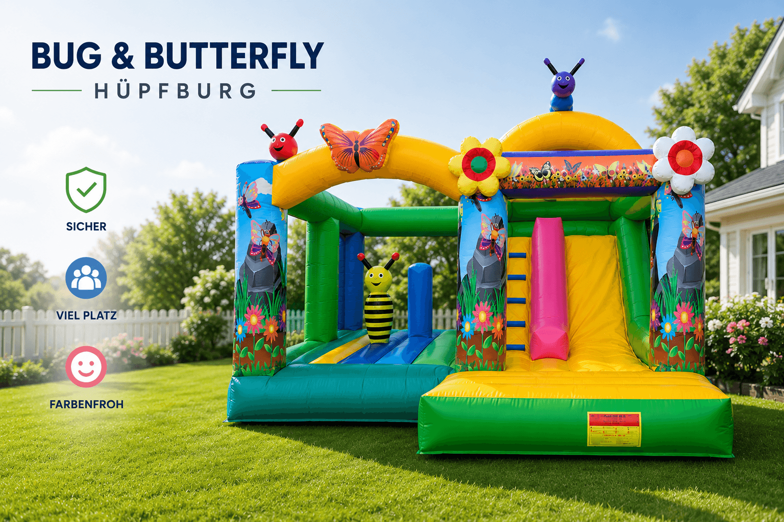 Bouncing castle model 1